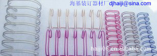 【供应胶螺旋圈】价格,厂家,图片,其他文具及配件,东莞市海基装订器材厂-